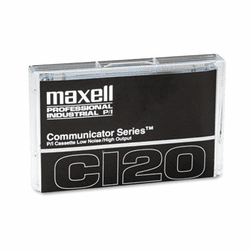 MAX102011 Dictation & Audio Cassette, Normal Bias, 120 Minutes (60 x 2) By MAXELL CORP. OF AMERICA