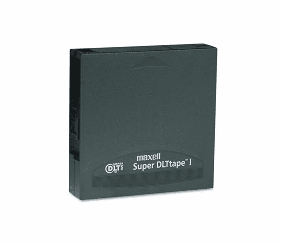 MAX183700 1/2" Super DLT Cartridge, 1828ft, 160GB Native/320GB Comp Capacity By MAXELL CORP. OF AMERICA