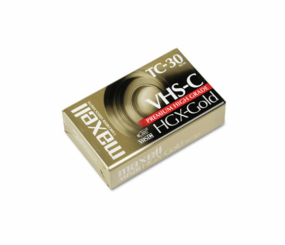 MAX203010 High Grade VHS-C Videotape Cassette, 30 Minutes By MAXELL CORP. OF AMERICA