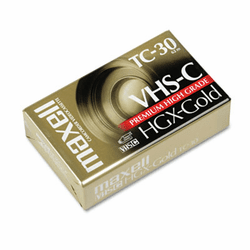 MAX203010 High Grade VHS-C Videotape Cassette, 30 Minutes By MAXELL CORP. OF AMERICA