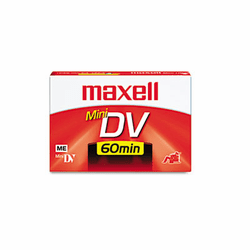 MAX298010 Premium Grade Mini DV Camcorder Tape Cassette, 60 Minutes By MAXELL CORP. OF AMERICA