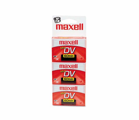 MAX298016 Premium Grade Mini DV Video Cassette, 60 Minutes By MAXELL CORP. OF AMERICA