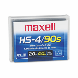 MAX331910 1/8" DDS-1 Cartridge, 90m, 2GB Native/4GB Compressed Capacity By MAXELL CORP. OF AMERICA