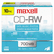 MAX630011 CD-RW Discs, 700MB/80min, 4x, Silver, 10/Pack By MAXELL CORP. OF AMERICA