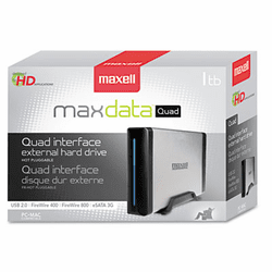 MAX665380 Tank Quad Hard Drive, 3.5 Inch, USB 3.0, 1TB By MAXELL CORP. OF AMERICA