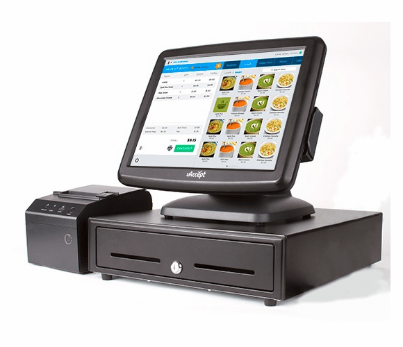 MB4000 Cloud Connected POS with Integrated 15" Touch Screen By uAccept