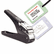 MCG16500 Handheld Badge Punch, 9/16 x 1/8 Horizontal Slot, 1/2" Reach, Black/Chrome By MCGILL METAL PRODUCTS CO.