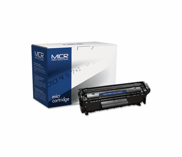 MCR12AM 12AM Compatible MICR Toner, 2000 Page-Yield, Black By MICR Print Solutions