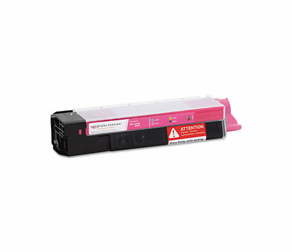 MDA40027 40027 Compatible Toner, 4000 Page-Yield, Magenta By MEDIA SCIENCES, INC.