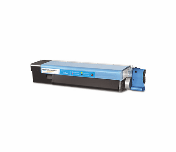 MDA40034 MDA40034 Compatible, New Build, 43865719 Laser Toner, 6,000 Yield, Cyan By MEDIA SCIENCES, INC.