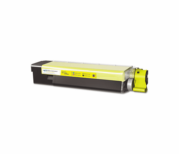 MDA40036 MDA40036 Compatible, New Build, 43865717 Laser Toner, 6,000 Yield, Yellow By MEDIA SCIENCES, INC.