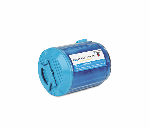MDAMS300C MDAMS300C Compatible, New Build, CLP-C300A Laser Toner, 1,000 Yield, Cyan By MEDIA SCIENCES, INC.