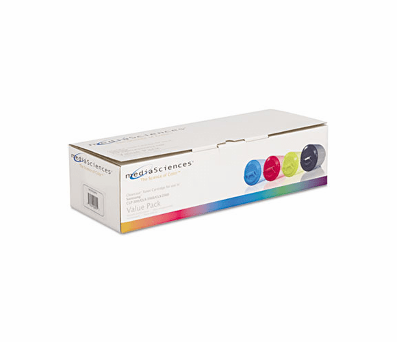 MDAMS300CMYK MDAMS300CMYK Compatible, New Build, CLP-P300C Laser Toner, N/A Yield, CMYK By MEDIA SCIENCES, INC.