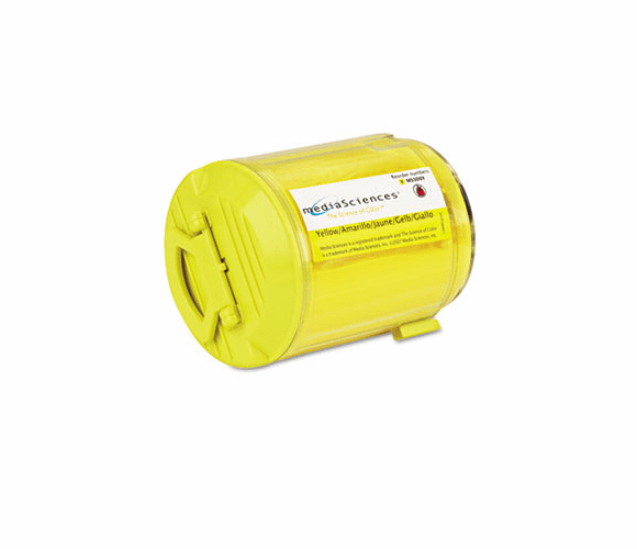 MDAMS300Y MDAMS300Y Compatible, New Build, CLP-Y300A Laser Toner, 1,000 Yield, Yellow By MEDIA SCIENCES, INC.
