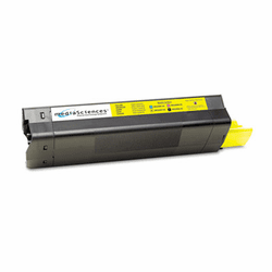 MDAMS3200YHC MDAMS3200YHC Compatible, New Build, 42804513 (Type C6) Toner, 3000 Yield, Yellow By MEDIA SCIENCES, INC.