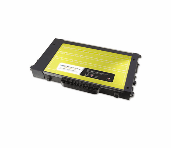 MDAMS555YHC MDAMS555YHC Compatible, New Build, CLP-500D5Y Laser Toner, 5000 Yield, Yellow By MEDIA SCIENCES, INC.