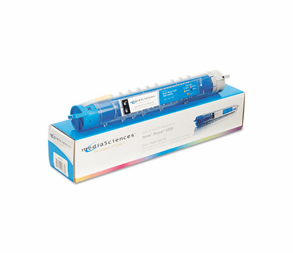 MDAMS635CHC MDAMS635CHC Compatible, New Build, 106R01144 Laser Toner, 10,000 Yield, Cyan By MEDIA SCIENCES, INC.