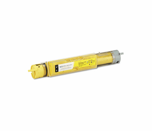 MDAMS636YHC MDAMS636YHC Compatible, New Build, 106R01220 Laser Toner, 12,000 Yield, Yellow By MEDIA SCIENCES, INC.