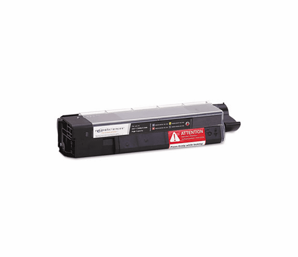 MDAMSOK5855KHC MDAMSOK5855KHC Compatible, New Build, 43324404 (Type C8) Toner, 5K Yield, Black By MEDIA SCIENCES, INC.