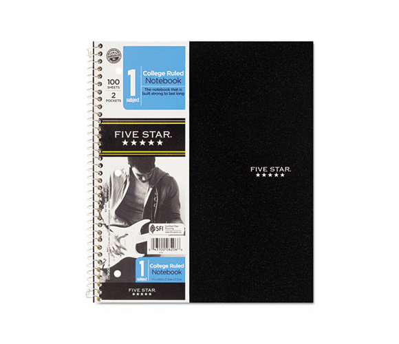 MEA06044 Hook 'N Go! Wirebound Notebooks, College, 8 1/2 x 11, 1 Subject 100 Sheets By MEAD PRODUCTS