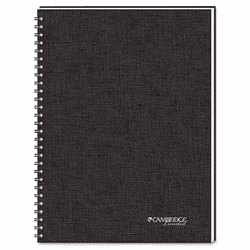 MEA06096 Cambridge Limited�  QuickNotes Planner, Ruled, 5 x 8, White, 80 Sheets/Pad By MEAD PRODUCTS