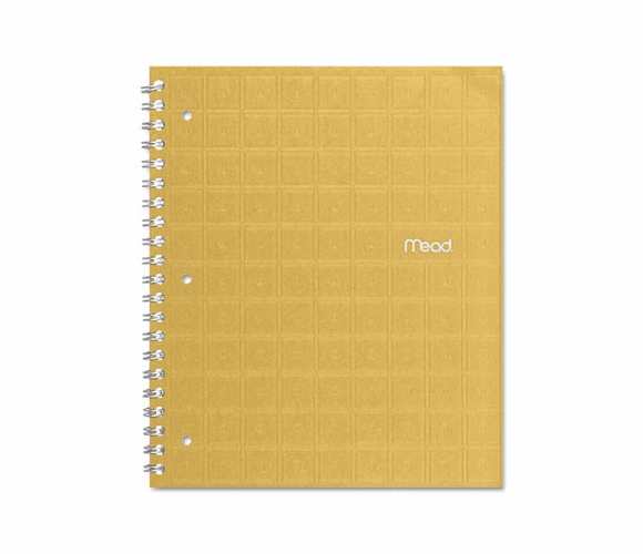 MEA06594 Recycled Notebook, 8 1/2 x 11, 80 Sheets, College Ruled, Perforated, Assorted By MEAD PRODUCTS