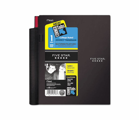 MEA08188 Advance Wirebound Notebook, College Rule, Letter, 1 Subject 100 Sheets/Pad By MEAD PRODUCTS
