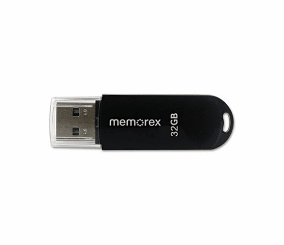 MEM98188 Mini TravelDrive USB Flash Drive, 32GB By MEMOREX