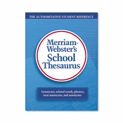 MER78 School Thesaurus, Grades 9-11, Hardcover, 704 Pages By ADVANTUS CORPORATION