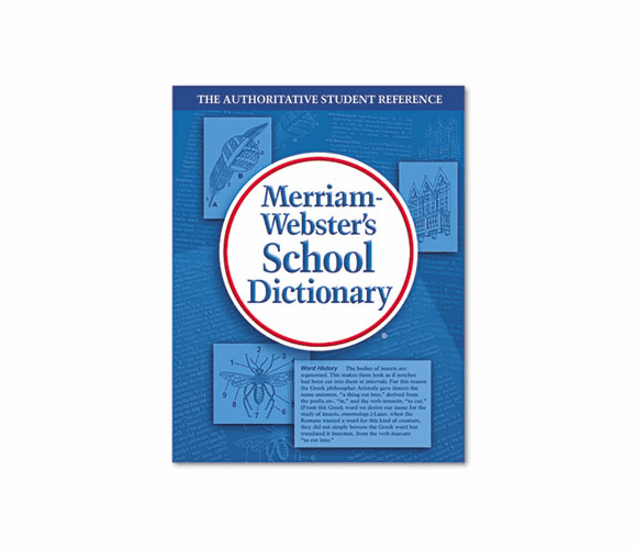 MER80 School Dictionary, Grades 9-11, Hardcover, 1,280 Pages By ADVANTUS CORPORATION