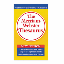 MER850 Paperback Thesaurus, Dictionary Companion, Paperback, 800 Pages By ADVANTUS CORPORATION