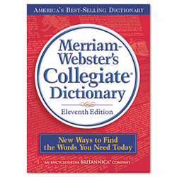 MER9 Collegiate Dictionary, 11th Edition, Hardcover, 1,664 Pages By ADVANTUS CORPORATION