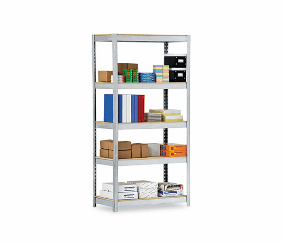 METHPG361872 Industrial Shelving, 5 Shelves, 36w x 18d x 72h, Silver By METAL BOX INTERNATIONAL, INC.