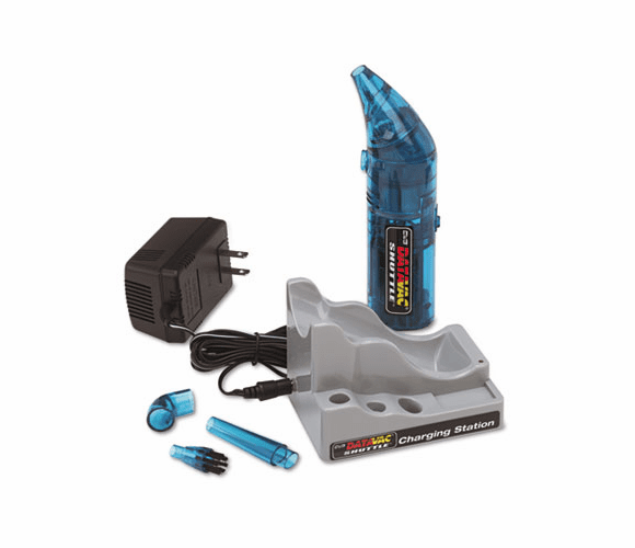 MEVDVR1 Desktop Shuttle Vacuum/Blower w/Charging Station By DATA-VAC