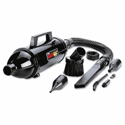 MEVMDV1BA Steel Vacuum/Blower w/Accessories, 3 lbs, Black By DATA-VAC