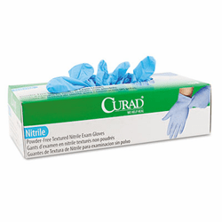 MIICUR8314 Nitrile Powder-Free Exam Glove, Small, 100/Box By MEDLINE INDUSTRIES, INC.