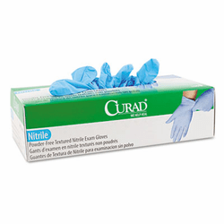 MIICUR8315 Nitrile Powder-Free Exam Glove, Medium, 100/Box By MEDLINE INDUSTRIES, INC.