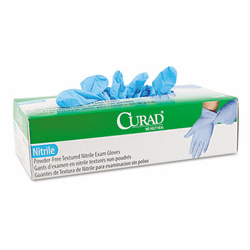 MIICUR8316 Nitrile Powder-Free Exam Glove, Large, 100/Box By MEDLINE INDUSTRIES, INC.