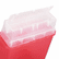 MIIMDS705152H Sharps Container for Patient Room, Plastic, 5 Quart, Rectangular, Red By MEDLINE INDUSTRIES, INC.