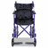MIIMDS808210ABE Excel Deluxe Aluminum Transport Wheelchair, 19 x 16, 300 lbs. By MEDLINE INDUSTRIES, INC.