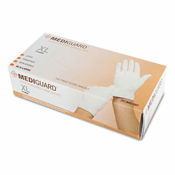 MIIMG1207P MediGuard Powdered Latex Exam Gloves, X-Large, 90/Box By MEDLINE INDUSTRIES, INC.