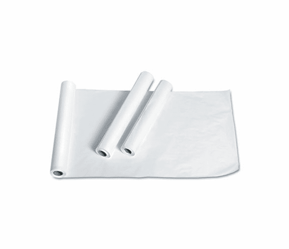 MIINON24322 Exam Table Paper, Deluxe Smooth, 18" x 225', White, 12 Rolls/Carton By MEDLINE INDUSTRIES, INC.
