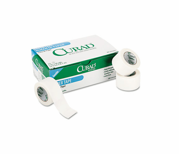 MIINON260002 Paper Surgical Tape, 2" x 10 yards, Opaque White, 6/Box By MEDLINE INDUSTRIES, INC.