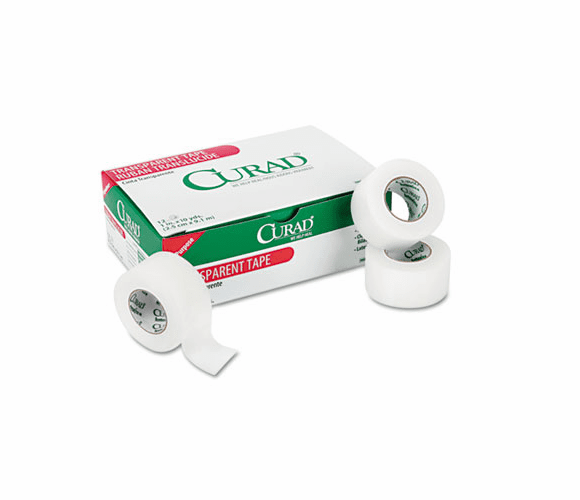 MIINON260201 Transparent Surgical Tape, 1" x 10 yards, Clear, 12/Box By MEDLINE INDUSTRIES, INC.