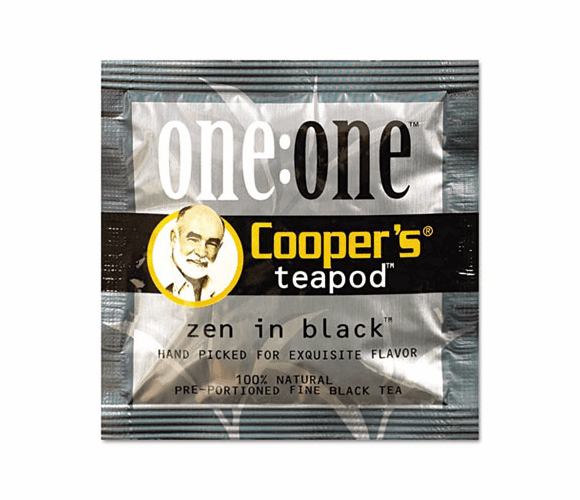 MLA75300 Tea Pods, Zen in Black (Black Tea), 18/Box By MELITTA USA