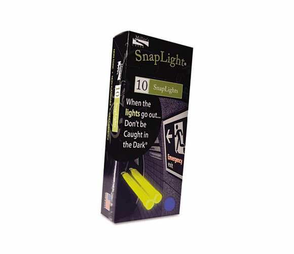MLE151846 Snaplights, 6"l x 3/4"w, Blue, 10/Pack By MILLER'S CREEK