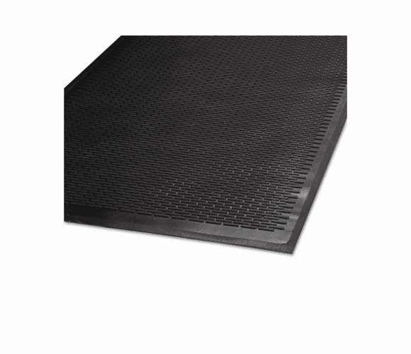 MLL14030500 Clean Step Outdoor Rubber Scraper Mat, Polypropylene, 36 x 60, Black By MILLENNIUM MAT COMPANY