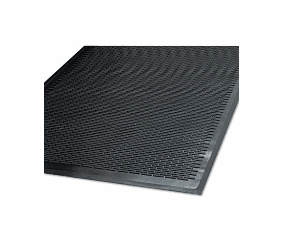 MLL14040600 Clean Step Outdoor Rubber Scraper Mat, Polypropylene, 48 x 72, Black By MILLENNIUM MAT COMPANY