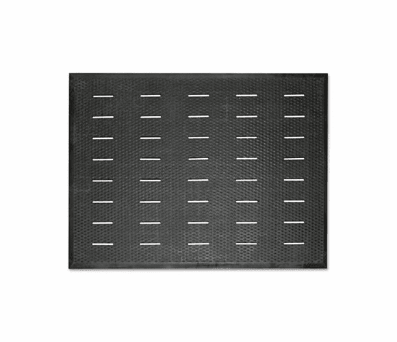 MLL34030401 Free Flow Comfort Utility Floor Mat, 36 x 48, Black By MILLENNIUM MAT COMPANY