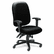 MLN2424AG2113 24-Hour High-Performance Task Chair, Acrylic/Poly Blend Fabric, Black By MAYLINE COMPANY
